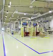 Diama-Shield Beige Epoxy Floor - Packaging Facility